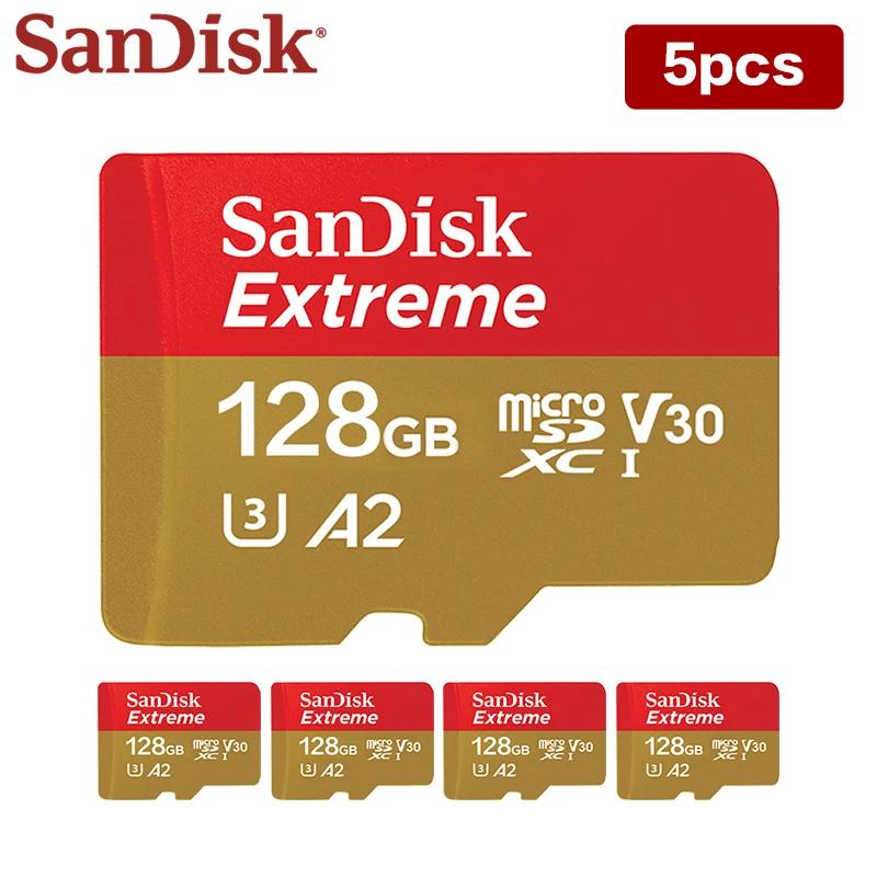 SanDisk ͽƮ ޸ ī, ޴ Ͱ ִ ũ SD ī, A2, V30, C10, 256GB, 128GB, 64GB, 32GB, microSDXC ÷ TF ī, 5 